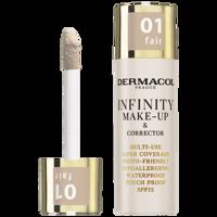 Dermacol Infinity make-up&korektor č.01 fair 20g