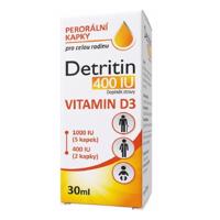 Detritin Vitamin D3 400 IU kapky 30ml