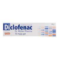 DICLOFENAC DR. MÜLLER PHARMA 10MG/G gel 1X60G I