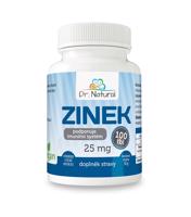 Dr.Natural Zinek 25 mg 100 tbl.