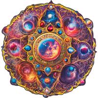 Dřevěné puzzle UNIDRAGON Mandala Space Dreams 350ks