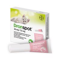 Dronspot 30mg/7.5mg malé kočky spot-on 2x0.35ml