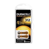 Duracell DA312 PR41 baterie do naslouchadel 6ks