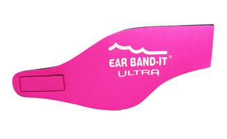 Ear Band-It® Ultra Růžová čelenka na plavání Velikost čelenky: Velká