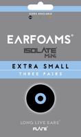 Earfoams® Isolate MiNi náhradní polštářky - 3 Páry Velikost: XS