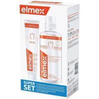 elmex Caries Protect.úst.voda 400ml+zub.pasta 75ml