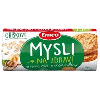 EMCO Mysli na zdraví Ovesné sušenky oříškové 15ks