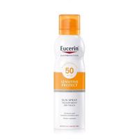 EUCERIN SUN Transparentní sprej na opalování Dry Touch Sensitive Protect SPF 50 200 ml