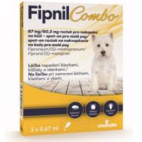 Fipnil Combo 67/60.3 mg spot-on Dog S 3x0.67ml