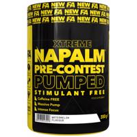 Fitness Authority Napalm Pre-Contest Pumped Stimulant Free 350 g mango lemon