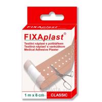 FIXAplast CLASSIC textilní náplast s polštářkem 1mx6cm