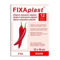 FIXAplast Hřejivá kapsaicinová náplast Warm 12x16cm 2ks