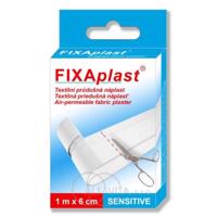 FIXAplast SENSITIVE textilní průdušná náplast 1mx6cm