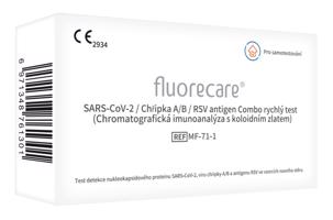 FluoreCare 4v1 kombinovaný test na chřipku A/B a SARS-CoV-2, 1 ks