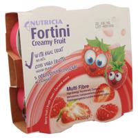 FORTINI CREAMY FRUIT MULTI FIBRE ČERVENÉ OVOCE perorální roztok 4X100G