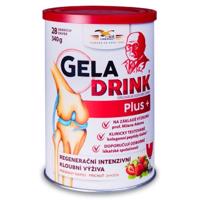 Geladrink Plus+ práškový nápoj jahoda 340g