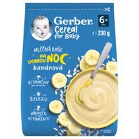 Gerber Cereal Ml.kaše na dobrou noc banán.230g 6M+