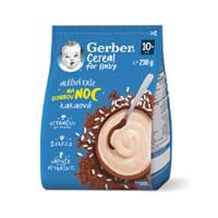 Gerber Cereal Mléčná kaše na dobrou noc kakao 230g 10M