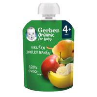 Gerber Kapsička hruška jablko banán BIO 90g