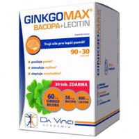 GinkgoMAX + Bacopa + Lecitin Da Vinci Academia 90+30 tobolek