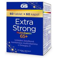 GS Extra Strong Multivit.65+ tbl.60+cps.60 dárek