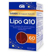 GS Koenzym Lipo Q10 60mg cps.60+10 dárek