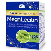 GS MegaLecitin 1325mg cps.130+20 dárek