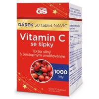 GS Vitamin C1000mg se šípky tbl.100+30 dárek