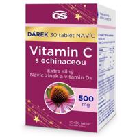 GS Vitamin C500mg s echinaceou tbl.70+30 dárek