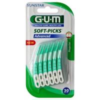 GUM mezizubní kartáček Soft-Picks Advanced 30ks