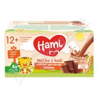 HAMI Mlíčko s kaší s příchutí čokoláda 4x250ml