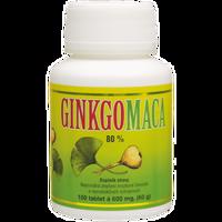 HEMANN Ginkgo maca bylin.tablety 100 tbl.á 600mg