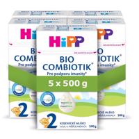 HiPP 2 Combiotik kojenecké mléko BIO 5x500g