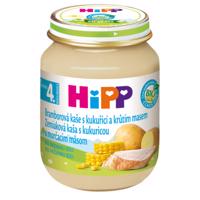 HiPP BABY BIO Bramborová kaše s kukuřicí a krůtím 125g