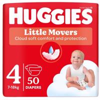 HUGGIES Little Movers 4 7-18kg 50ks