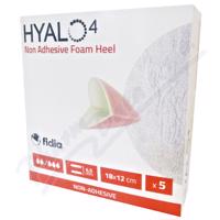 HYALO4 NON ADHESIVE FOAM HEEL DRESSING 18 X 12 CM PĚNOVÉ KRYTÍ NA PATU, 5KS