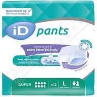 ID PANTS LARGE SUPER N9 KALHOTKY ABSORPČNÍ NAVLÉKACÍ, BOKY 100-145CM,2 080