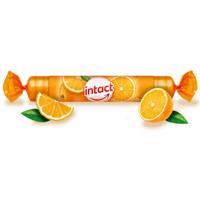 Intact hroznový cukr s vitaminem C pomeranč 16ks