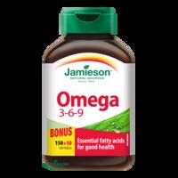 JAMIESON Omega 3-6-9 1200mg cps.150+50