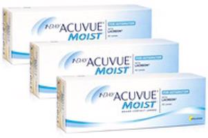 Johnson & Johnson 1-DAY Acuvue Moist for Astigmatism (90 čoček)