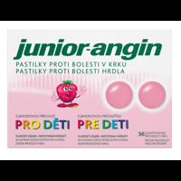 Junior-angin pastilky pro děti 36ks