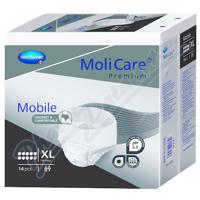 KALHOTKY ABSORPČNÍ NATAHOVACÍ MOLICARE MOBILE 10 KAPEK XL BOKY 130-170CM,2757ML,14KS - II. jakost