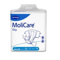 KALHOTKY ZALEPOVACÍ MOLICARE SLIP 6KAP XL BOKY 150-175CM,2714ML,14KS