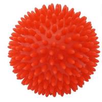 KineMAX Hedgehog Masážní míček ježek 9cm červený