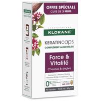 KLORANE Keratincaps Síla a vitalita cps.90