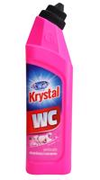 Krystal WC kyselý na nerez a keramiku růžový 750 ml Varianta: KRYSTAL WC kyselý na nerez a keramiku, růžový 750ml