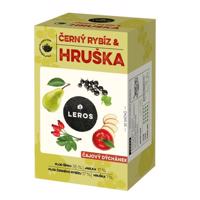 LEROS Čajový dýchánek černý rybíz&hruška 20x2.5g