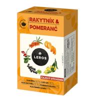 LEROS Čajový dýchánek rakytník&pomeranč 20x2g