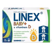 Linex Baby+ s vitamínem D 8ml