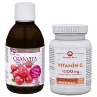 Lipozomal Vit.C 1000mg cps.60+Cranvita 250ml